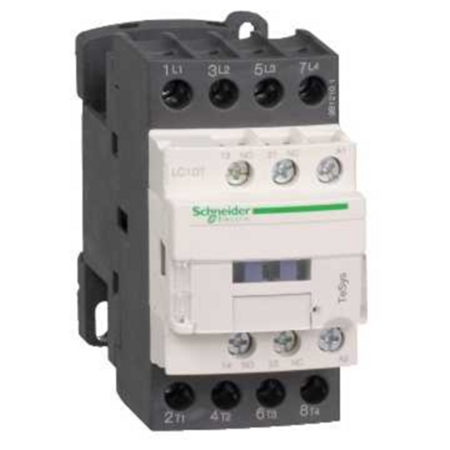 Контактор Schneider Electric TeSys LC1D 4P 25А 400/48В DC 11кВт, LC1DT40ED