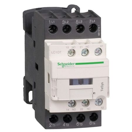 Контактор Schneider Electric TeSys LC1D 4P 40А 440/42В AC 22кВт, LC1DT40D7