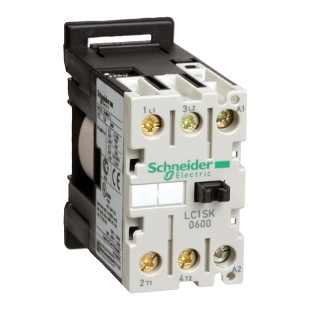 Контактор Schneider Electric Tesys SK 2P 6А 400/380В AC 2.2кВт, LC1SK0600Q7