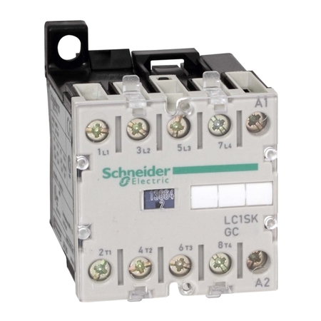 Контактор Schneider Electric Tesys SKG 4P 9А 400/220В AC, LC1SKGC400M7