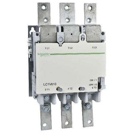 Контактор Schneider Electric TeSys V 3P 610А 400/110В AC 300кВт, LC1V610FE7