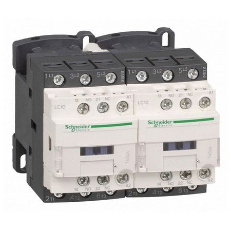 Реверсивный контактор Schneider Electric TeSys LC2D 3P 25А 400/220В DC 11кВт, LC2D25ML