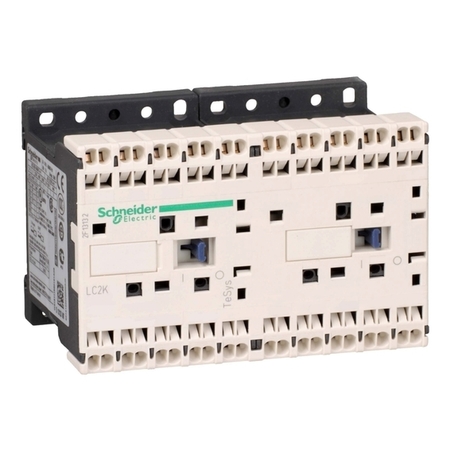 Реверсивный контактор Schneider Electric TeSys LC2K 3P 6А 400/220В AC 2.2кВт, LC2K06013M7