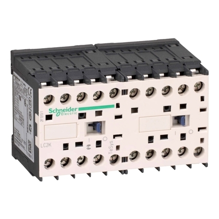 Реверсивный контактор Schneider Electric TeSys LC2K 3P 6А 400/24В AC 2.2кВт, LC2K06105B7