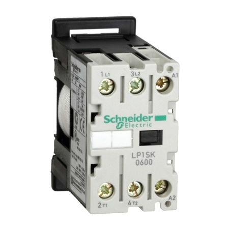 Контактор Schneider Electric TeSys LP1SK 2P 6А 400/12В DC, LP1SK0600JD