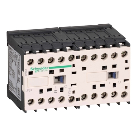 Реверсивный контактор Schneider Electric TeSys LP2K 3P 9А 400/24В DC 4кВт, LP2K09015BD