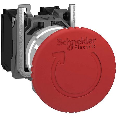 Кнопка Schneider Electric Harmony 22 мм, IP66, Красный, XB4BS84441