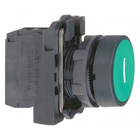 Кнопка Schneider Electric Harmony 22 мм, IP66, Зеленый, XB5AA3311