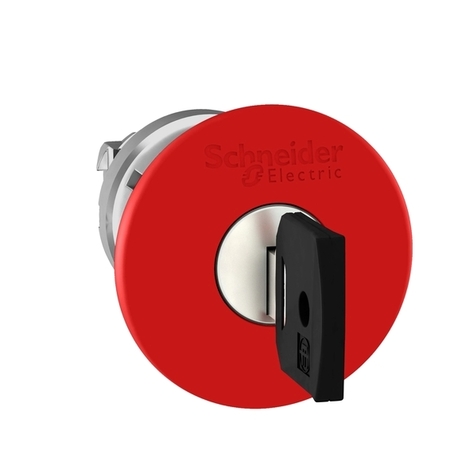 Кнопка Schneider Electric Harmony 22 мм, IP66, Красный, ZB4BS94412