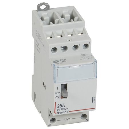 Модульный контактор Legrand CX³ 4P 25А 400/24В AC, 412517