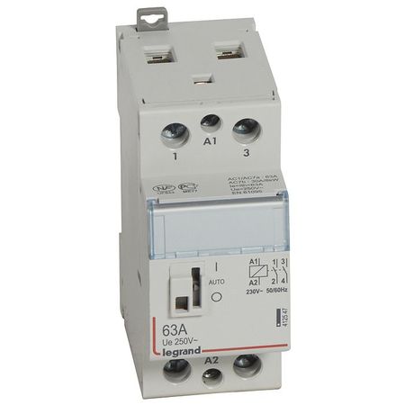 Модульный контактор Legrand CX³ 2P 63А 250/230В AC, 412547