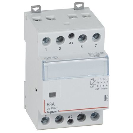 Модульный контактор Legrand CX³ 4P 63А 400/230В AC, 412541