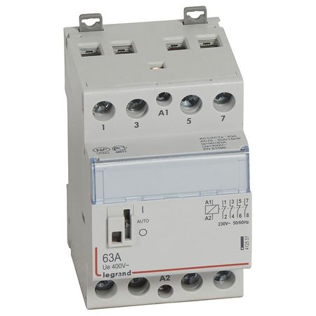 Модульный контактор Legrand CX³ 4P 63А 400/230В AC, 412557