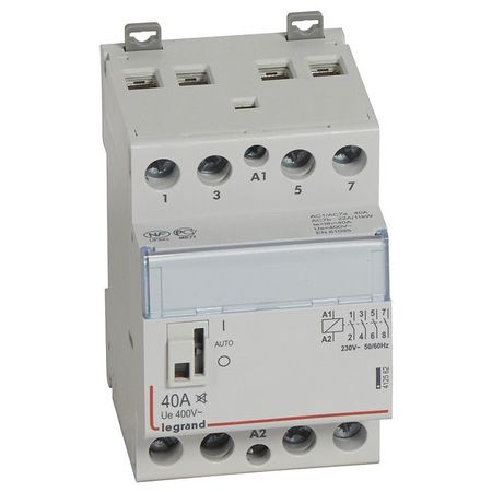 Модульный контактор Legrand CX³ 4P 40А 400/230В AC, 412562