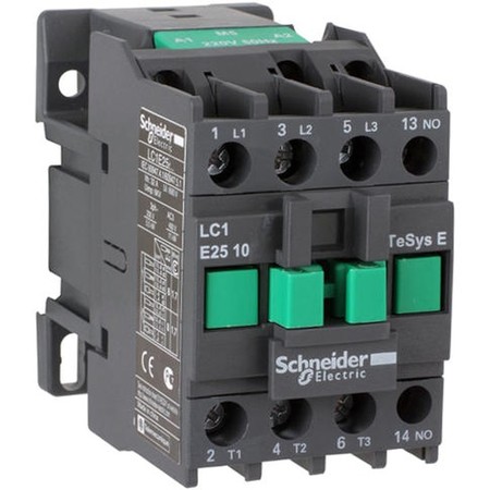 Контактор Schneider Electric EasyPact TVS 3P 25А 400/110В AC, LC1E2510F5