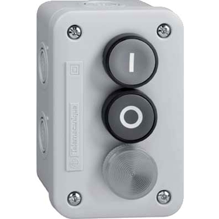 Кнопочный пост Schneider Electric Harmony, 2 кнопки, XALE33V2M