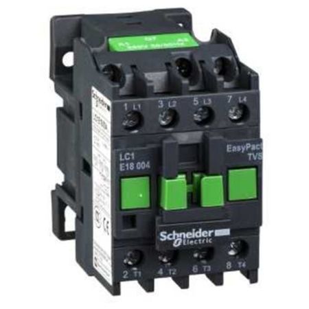 Контактор Schneider Electric EasyPact TVS 4P 32А 400/380В AC, LC1E18004Q7