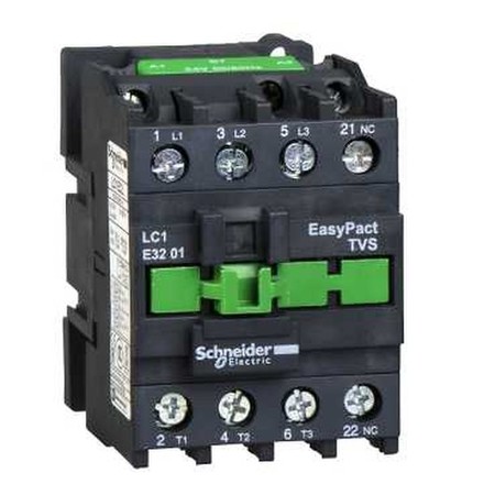Контактор Schneider Electric EasyPact TVS 3P 32А 400/220В AC, LC1E3210M7