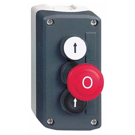 Кнопочный пост Schneider Electric Harmony XALD, 3 кнопки, XALD328