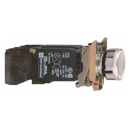 Кнопка Schneider Electric Harmony 22 мм, 120В, IP66, Белый, XB4BW3135