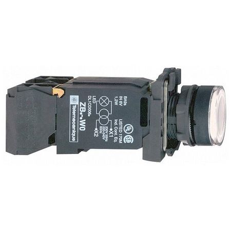 Кнопка Schneider Electric Harmony 22 мм, 240В, IP66, Белый, XB5AW3145