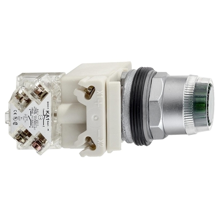 Кнопка Schneider Electric Harmony 30 мм, 24В, IP66, Оранжевый, 9001K1L35LYAH13