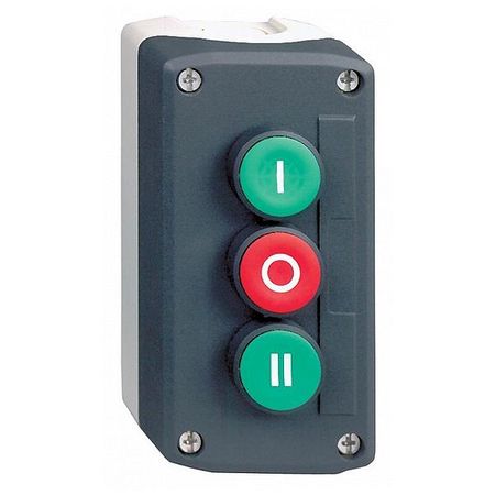Кнопочный пост Schneider Electric Harmony XALD, 3 кнопки, XALD339