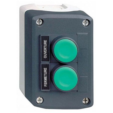 Кнопочный пост Schneider Electric Harmony XALD, 2 кнопки, XALD241