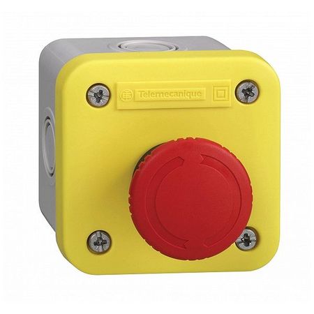 Кнопочный пост аварийной остановки Schneider Electric Harmony XALE, 1 кнопка, XALEK1702