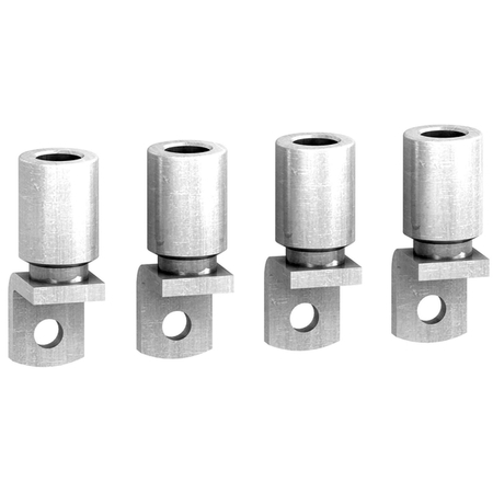 КАБЕЛЬНЫЕ НАКОНЕЧНИКИ 150ММ2 4ШТ/АЛЮМ., LV429505