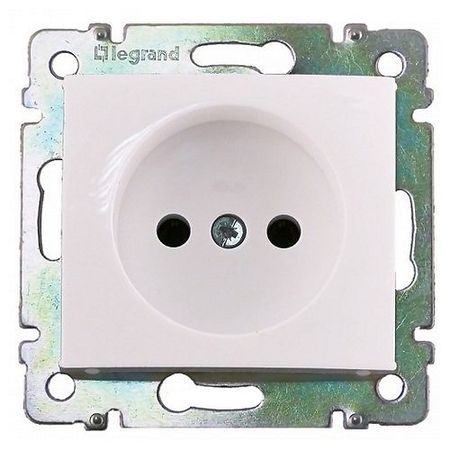 Розетка Legrand VALENA DIY, скрытый монтаж, белый, 694268