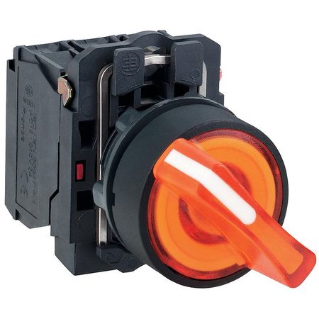 Селекторный переключатель Schneider Electric Harmony, 2 позиции, 10А, XB5AK125B5