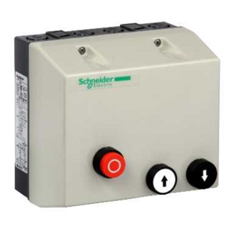 Реверсивный пускатель в корпусе Schneider Electric TeSys LE 9А, 4кВт 400/220В, LE2K095M7