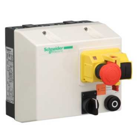 Реверсивный пускатель в корпусе Schneider Electric TeSys LJ 0.63А, 0.25кВт 400/24В, LJ8K06Q705