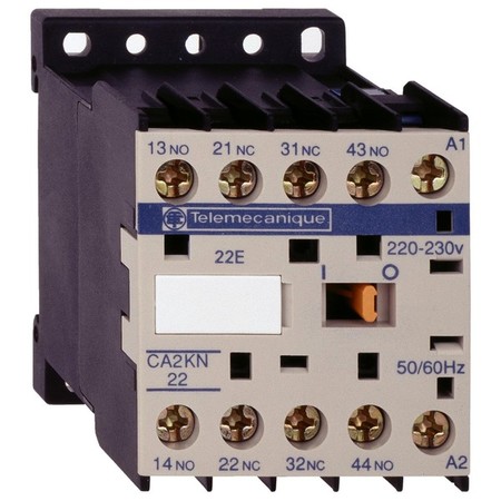 Контактор Schneider Electric TeSys CAD 10А 690/127В AC, CA2KN31FC7