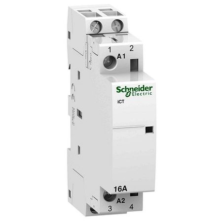 Модульный контактор Schneider Electric iCT 2P 16А 230/48В AC, A9C22212