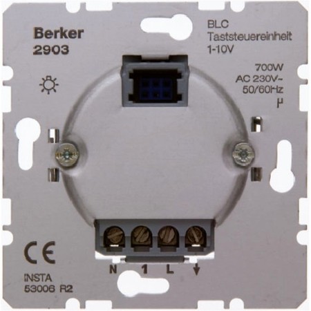 Механизм клавишного светорегулятора Berker Коллекции Berker, 10 Вт, 2903