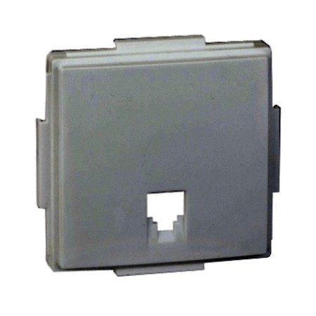 Накладка на розетку информационную Simon SCUDO, серый, 2705062-063