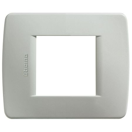Рамка 2 модуля BTicino LIVING LIGHT, серый, C4802GC