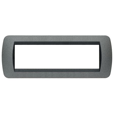 Рамка 7 модулей BTicino LIVING LIGHT, графит, L4807GF