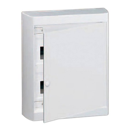 Распределительный шкаф Legrand Nedbox, 24 мод., IP40, навесной, пластик, белая дверь, с клеммами, 601237