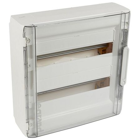 Распределительный шкаф Legrand XL³, 36 мод., IP40, навесной, пластик, прозрачная дверь, с клеммами, 401657