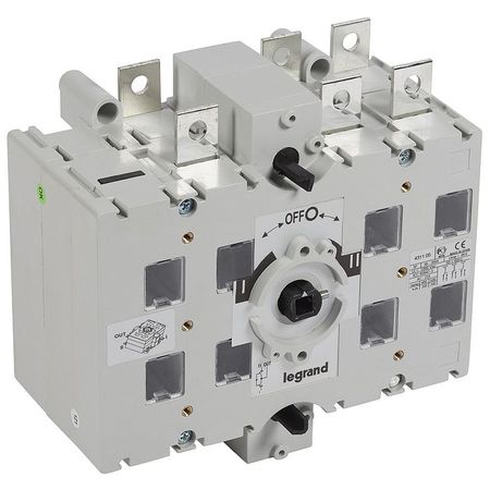 Реверсивный рубильник Legrand DCX-M 200А 3P, фронтальное исполнение, 431105