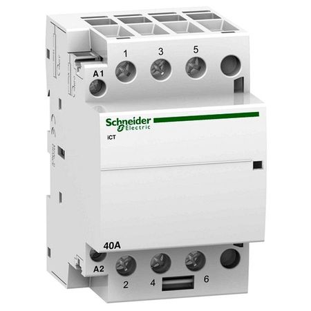 Модульный контактор Schneider Electric iCT 3P 40А 400/127В AC, A9C20443