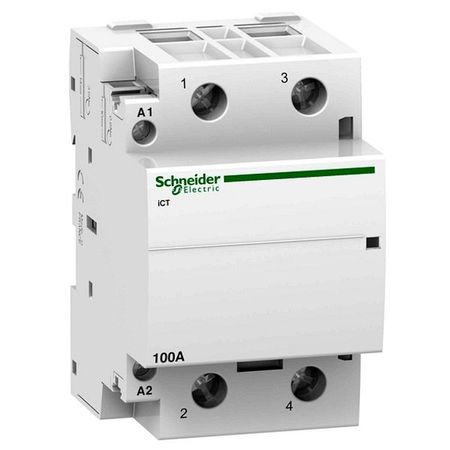 Модульный контактор Schneider Electric iCT 2P 100А 230/240В AC, A9C20882