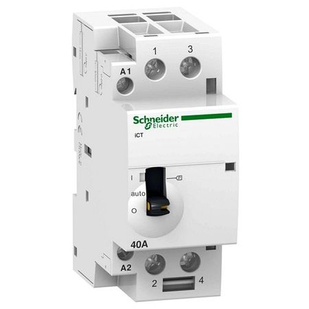 Модульный контактор Schneider Electric iCT 2P 63А 230/24В AC, A9C21162