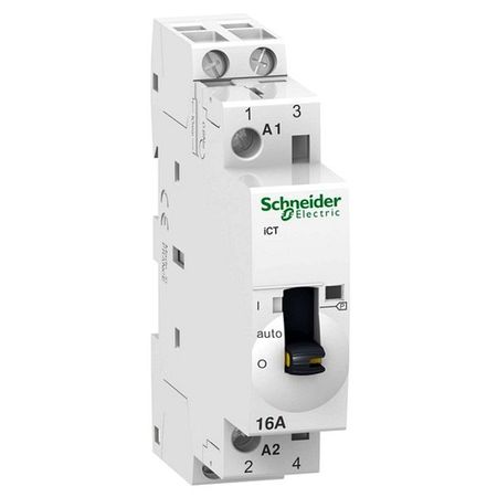 Модульный контактор Schneider Electric iCT 2P 16А 230/240В AC, A9C23712