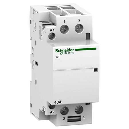 Модульный контактор Schneider Electric iCT 2P 40А 230/240В AC, A9C20642