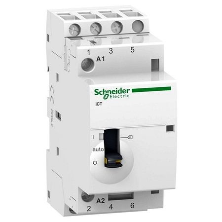 Модульный контактор Schneider Electric iCT 3P 25А 400/240В AC, A9C21833