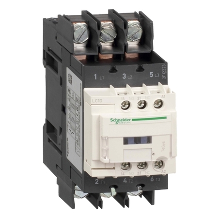 Контактор Schneider Electric TeSys LC1D 3P 65А 400/500В DC 30кВт, LC1D65A6SD